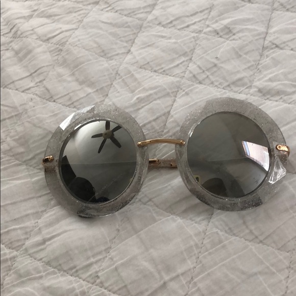 Brand new metallic Dolce&Gabbana sunglasses